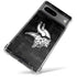 NFL Minnesota Vikings Black & White Google Pixel 7a Clear Case